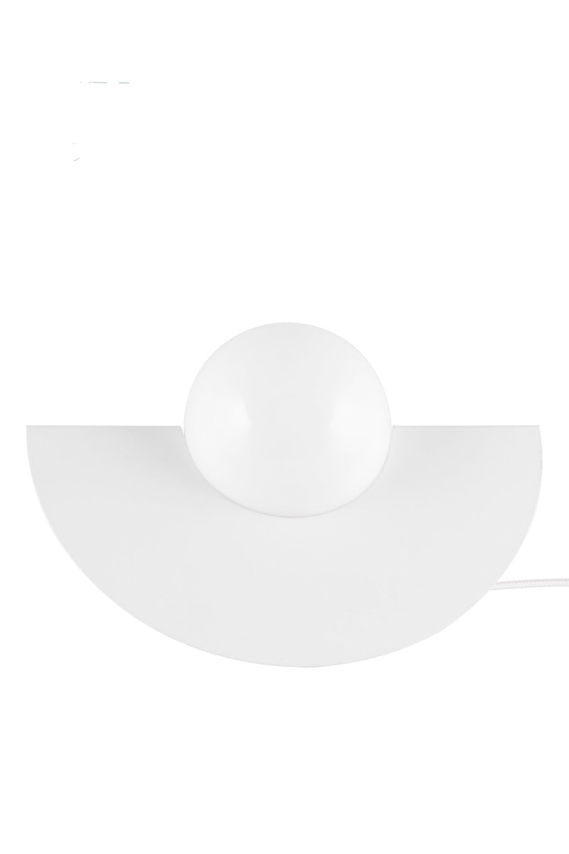 Roccia bordlampe - Hvit-Bordlamper-Globen Lighting-221208-Lightup.no