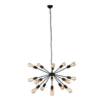Rod 15 lys takpendel - Svart-Takpendler-Nowodvorski-N-9733-Lightup.no