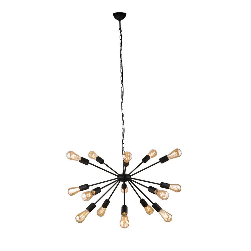 Rod 15 lys takpendel - Svart-Takpendler-Nowodvorski-N-9733-Lightup.no