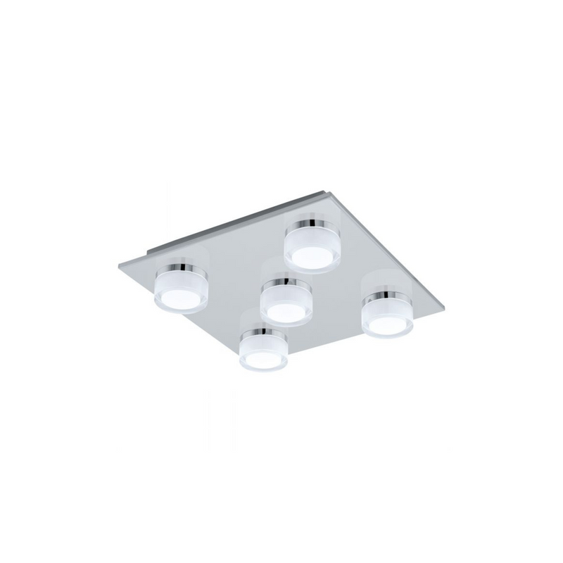 Romendo taklampe 1 - Krom-Taklamper-Eglo-96544-Lightup.no