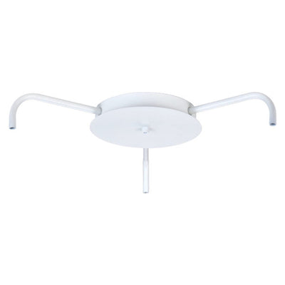 Roset til 4 lamper - Hvit-Elektro tilbehør lamper-Halo Designs-5705639714100-Lightup.no