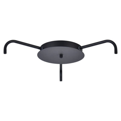 Roset til 4 lamper - Svart-Elektro tilbehør lamper-Halo Designs-5705639714063-Lightup.no