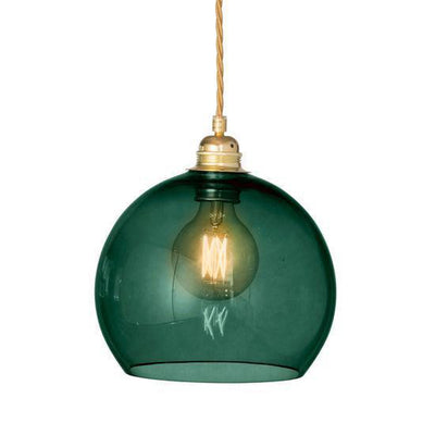 Rowan takpendel 22 cm grønn/gull-Takpendler-EBB & FLOW-LA101606-Lightup.no