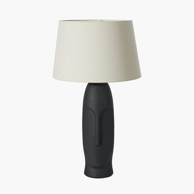 Rushmore bordlampe 56 cm - Svart med lys skjerm-Bordlamper-Pacific Lifestyle-30-936-C-Lightup.no