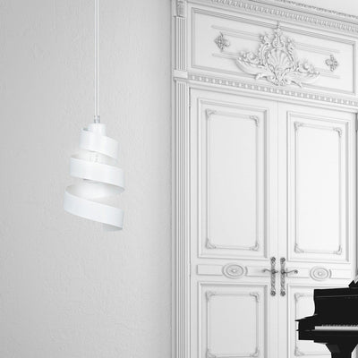 Saga takpendel 1 lys - Hvit-Takpendler-Emibig-351/1-Lightup.no