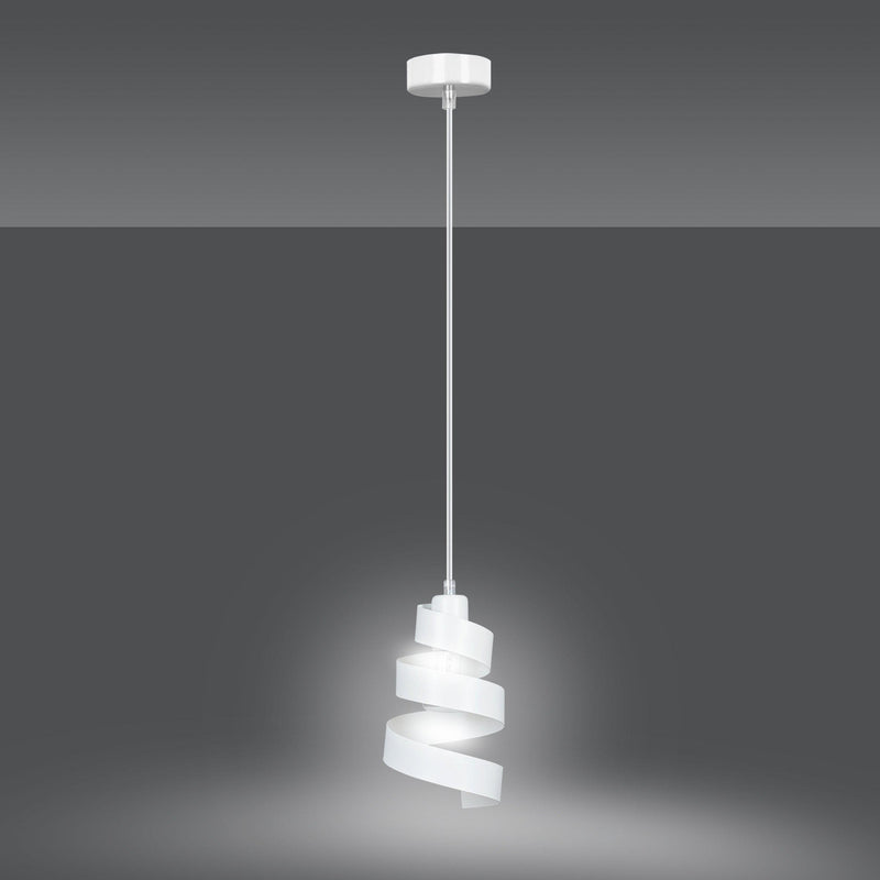 Saga takpendel 1 lys - Hvit-Takpendler-Emibig-351/1-Lightup.no