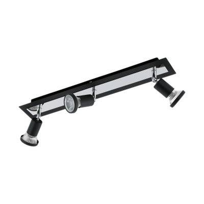 Sarria taklampe 3 lys - Svart-Taklamper-Eglo-94965-Lightup.no