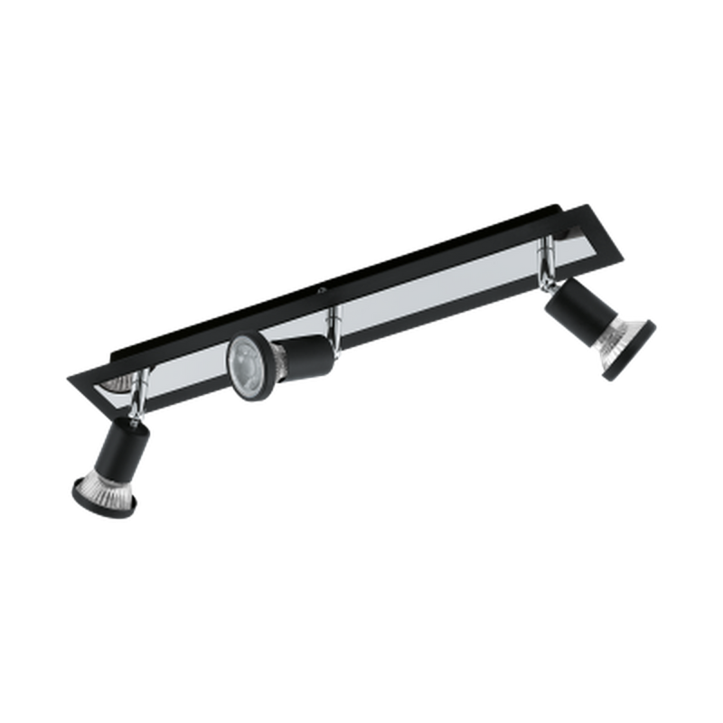 Sarria taklampe 3 lys - Svart-Taklamper-Eglo-94965-Lightup.no