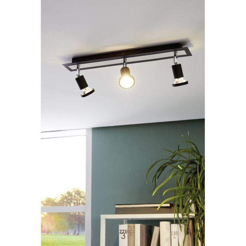 Sarria taklampe 3 lys - Svart-Taklamper-Eglo-94965-Lightup.no