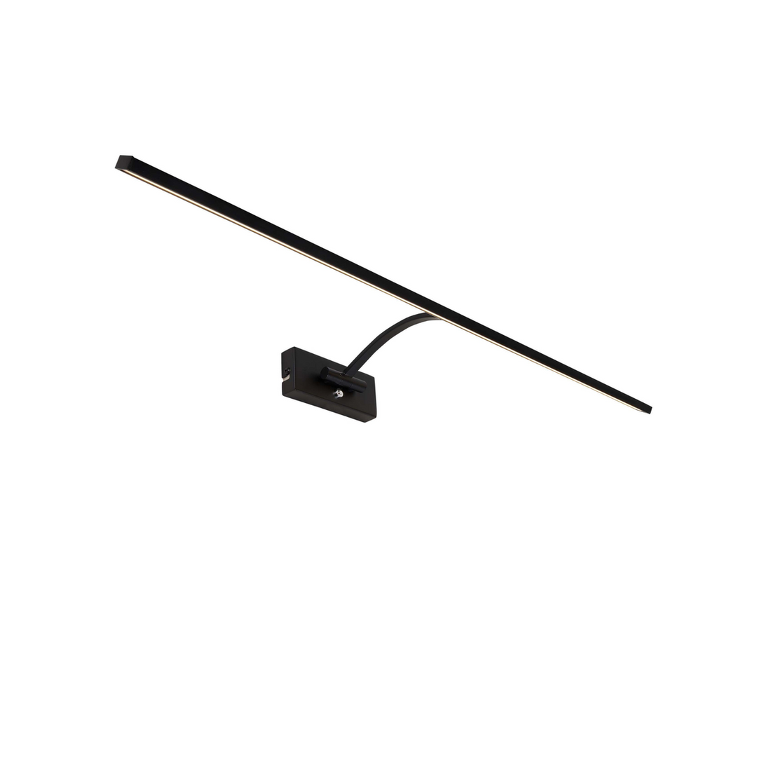 Sawa vegglampe 7W 3 steg dim - Svart-Vegglamper-Ms - belysning-Svart-9400000102-Lightup.no