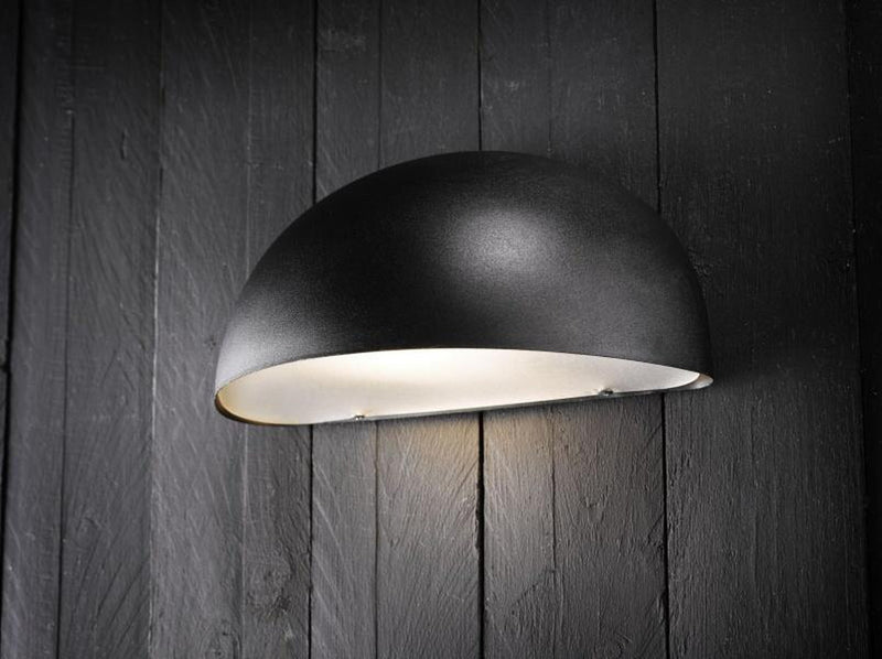 Scorpius maxi - Svart-Utebelysning vegg veggskjold-Nordlux-21751003-Lightup.no