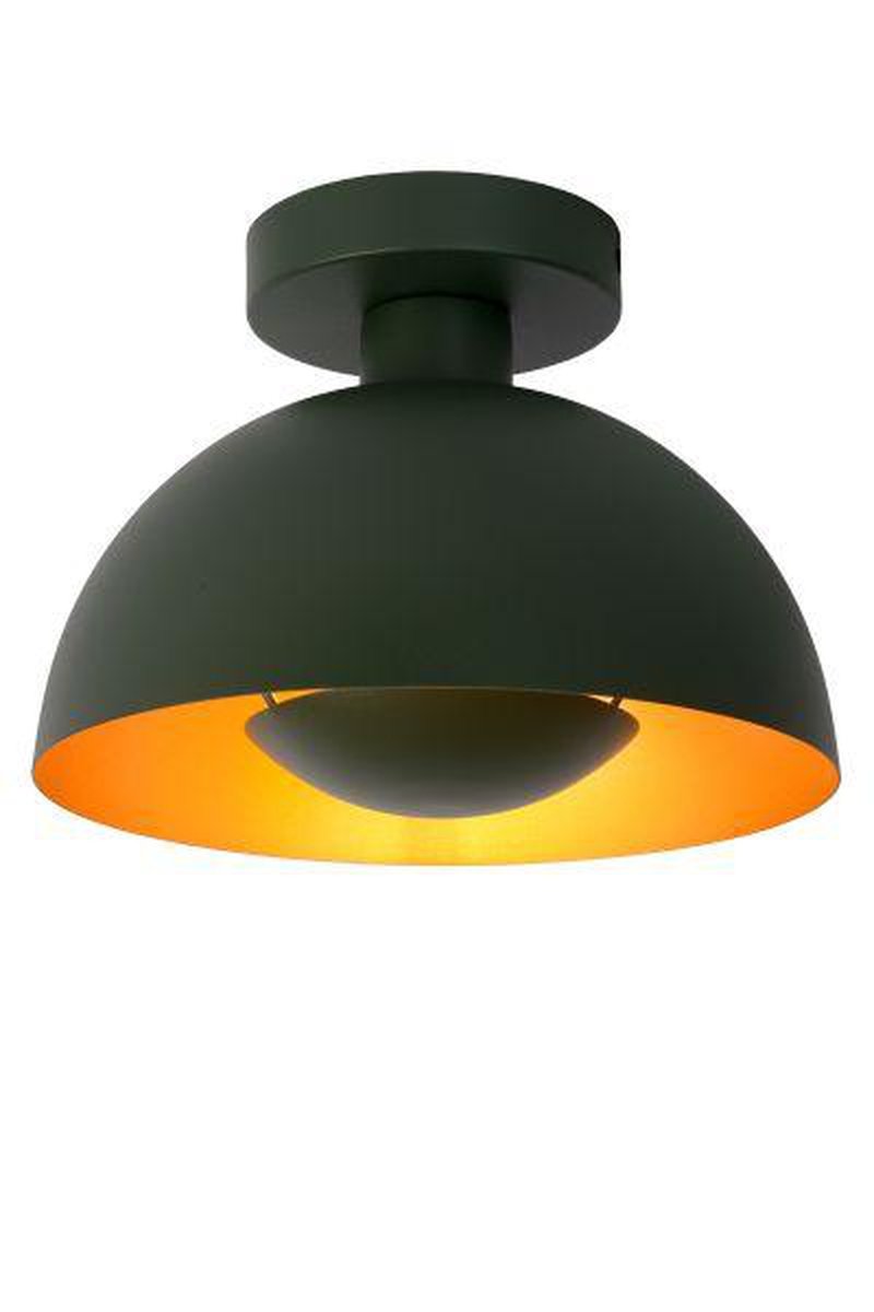 Siemon taklampe 25 cm - Grønn-Taklamper-Lucide-LC45196/01/33-Lightup.no