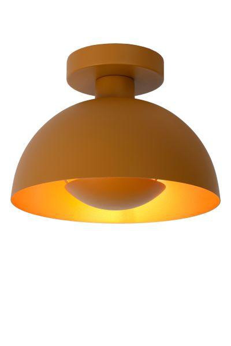 Siemon taklampe 25 cm - Gul/Brun-Taklamper-Lucide-LC45196/01/44-Lightup.no