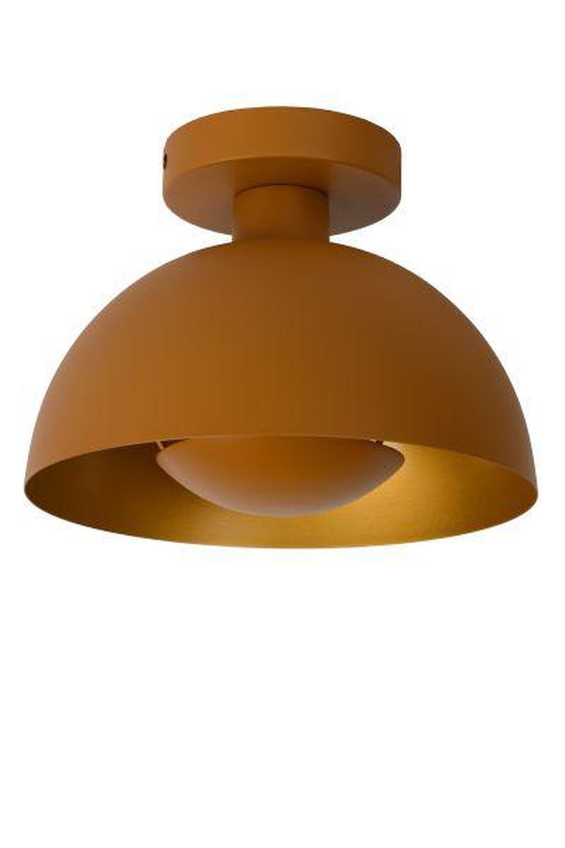 Siemon taklampe 25 cm - Gul/Brun-Taklamper-Lucide-LC45196/01/44-Lightup.no