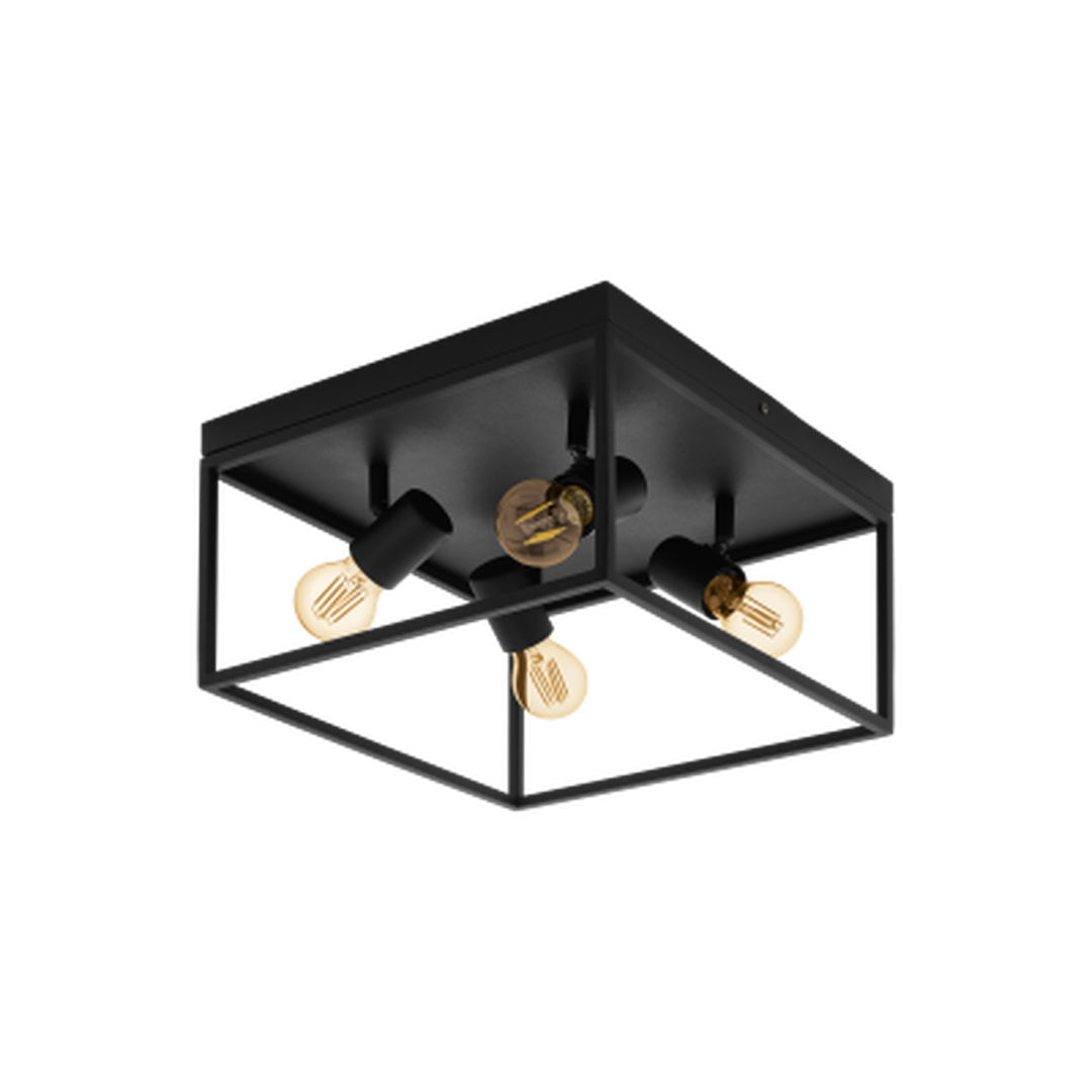 Silentina taklampe 4 lys-Taklamper-Eglo-Gul-98334-Lightup.no
