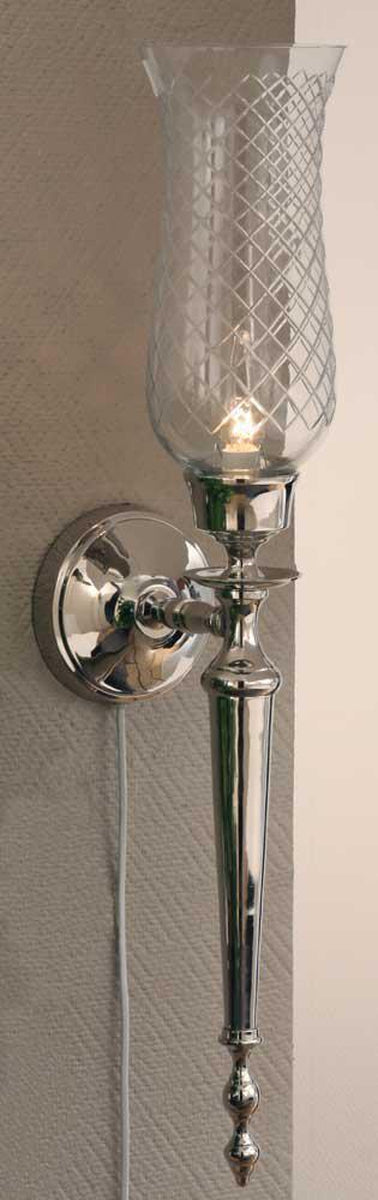Silver vegglampe - Sølvfarget-Vegglamper-A-grossisten-A-453001-Lightup.no