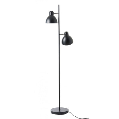 Skagen dobbel gulvlampe - Svart-Gulvlamper-Dyberg Larsen-DL-7036-Lightup.no