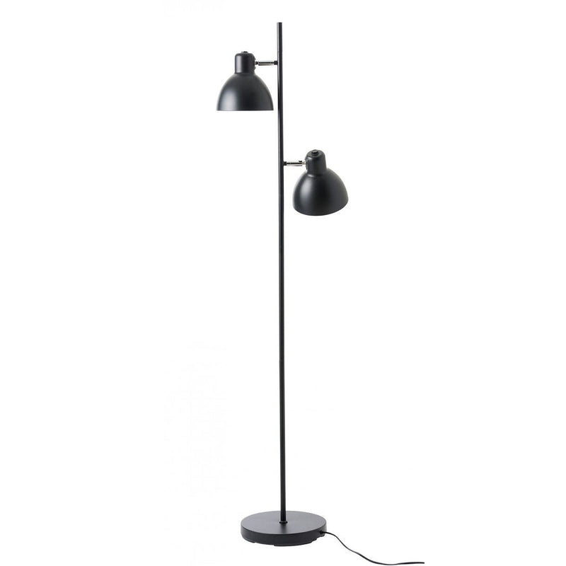 Skagen dobbel gulvlampe - Svart-Gulvlamper-Dyberg Larsen-DL-7036-Lightup.no