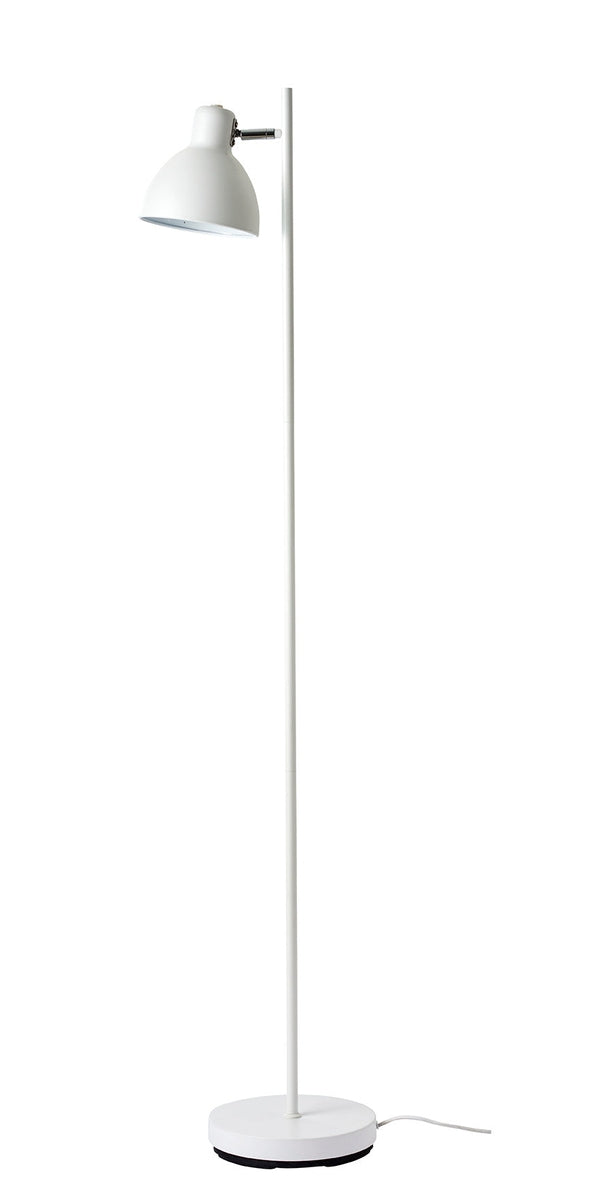 Skagen enkel gulvlampe - Hvit-Gulvlamper-Dyberg Larsen-DL-7033-Lightup.no
