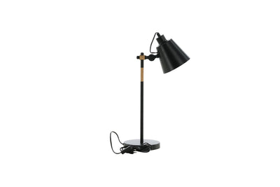 Skott bordlampe - Svart-Bordlamper-Venture Home-15650-338-Lightup.no