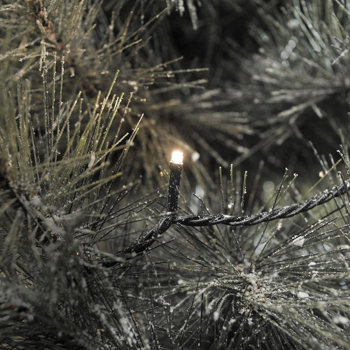 Slynge 200 minilys LED 32 meter julelys utendørs IP44 - Varmhvit-Julebelysning juletrelys ute-Konstsmide-Hvit-3613-110-Lightup.no