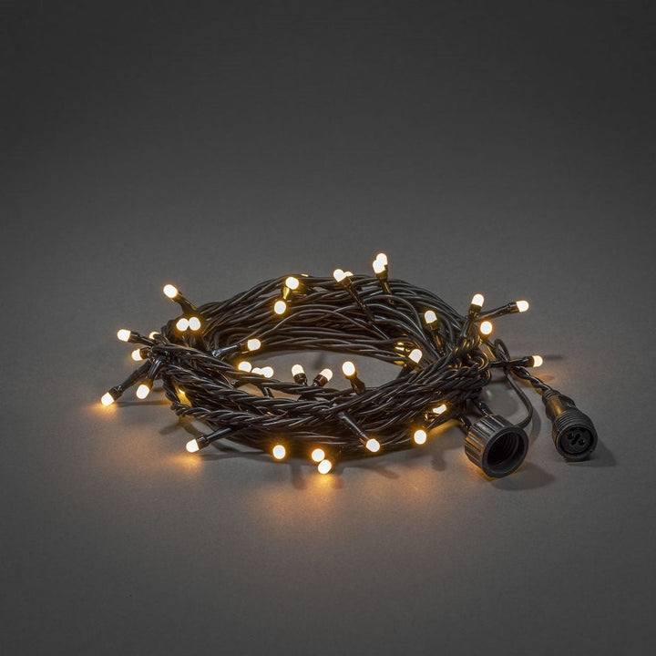 Slynge 5 meter med frostet topp til 31V system - Amber-Lysslynge-system 31V-Konstsmide-4850-837-Lightup.no