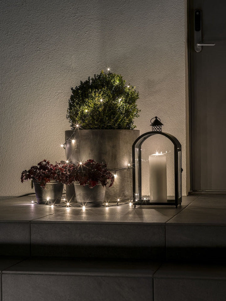 Slynge 5 meter med frostet topp til 31V system - Amber-Lysslynge-system 31V-Konstsmide-4850-837-Lightup.no
