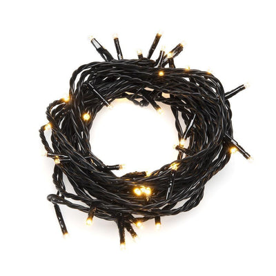 Slynge 80 minilys LED utendørs IP44 - Amber-Julebelysning juletrelys ute-Konstsmide-3611-800-Lightup.no