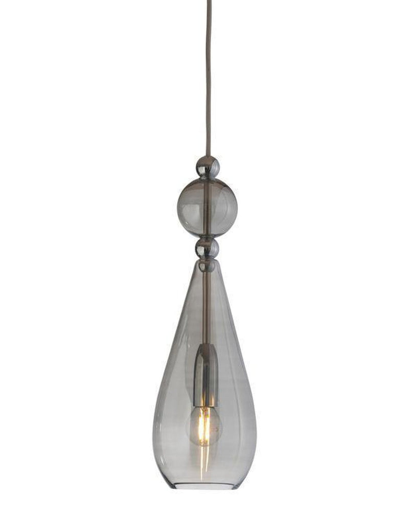 Smykke takpendel M - Røykfarget-Takpendler-EBB & FLOW-LA101134-Lightup.no