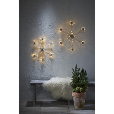 Snowflake Flower siluett stjerne 50 cm-Julebelysning dekor og pynt ute-Star Trading-475-21-Lightup.no