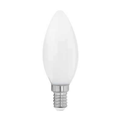 Soft Mignon LED E14 4W 2700K C 35 mm dimbar - Opal-LED-pære E14 sokkel-Ms - belysning-9400000048-Lightup.no