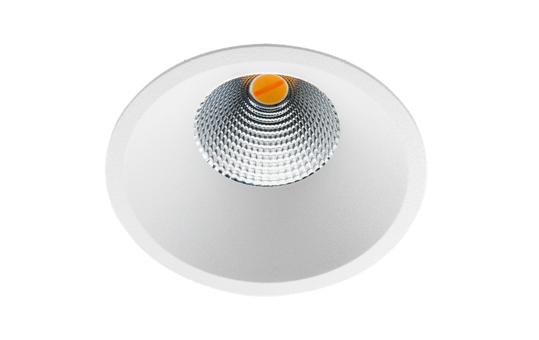 Soft Slim DimToWarm IsoSafe 6W LED 2000-2800K Ra>95 - Hvit-Downlight lavtbyggende-Sg Armaturen As-Hvit-3201634-Lightup.no