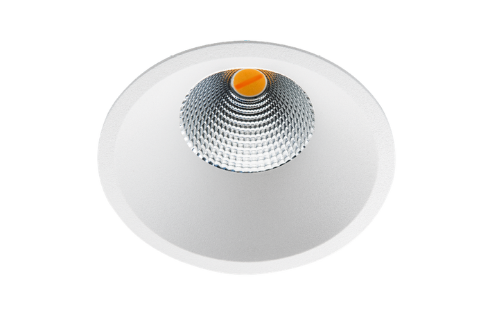 Soft Slim DimToWarm IsoSafe 6W LED 2000-2800K Ra>95 - Hvit-Downlight lavtbyggende-Sg Armaturen As-Hvit-3201634-Lightup.no