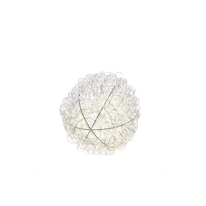 Sølv Metallball - 30 cm-Julebelysning dekor og pynt-Konstsmide-Sølv-3515-303-Lightup.no