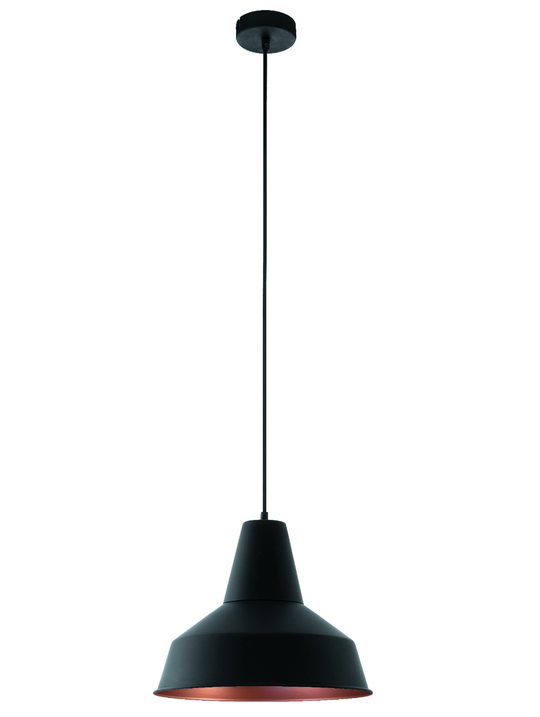 Somerton takpendel sort-kobber-Eglo-Kobber-Ego__49387-Lightup.no