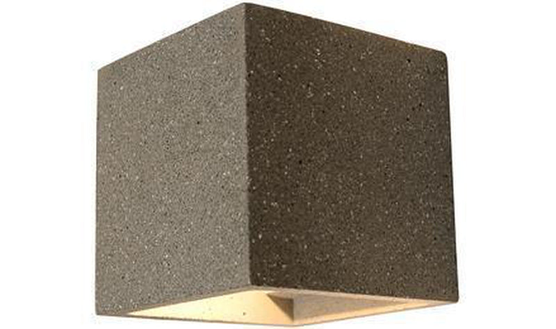Sorrenca betong vegglampe - Mørk grå-Vegglamper-NorDesign-067541205-Lightup.no