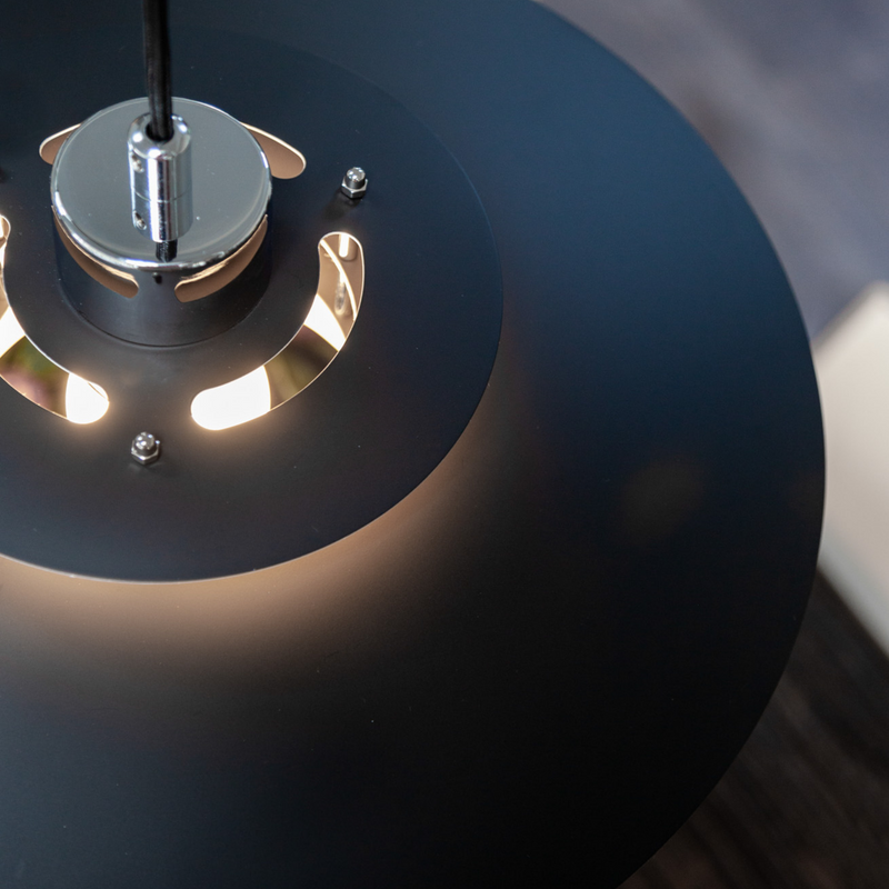Sørup takpendel 40 - Svart/kobber-Takpendler-Halo Designs-5703638990242-Lightup.no