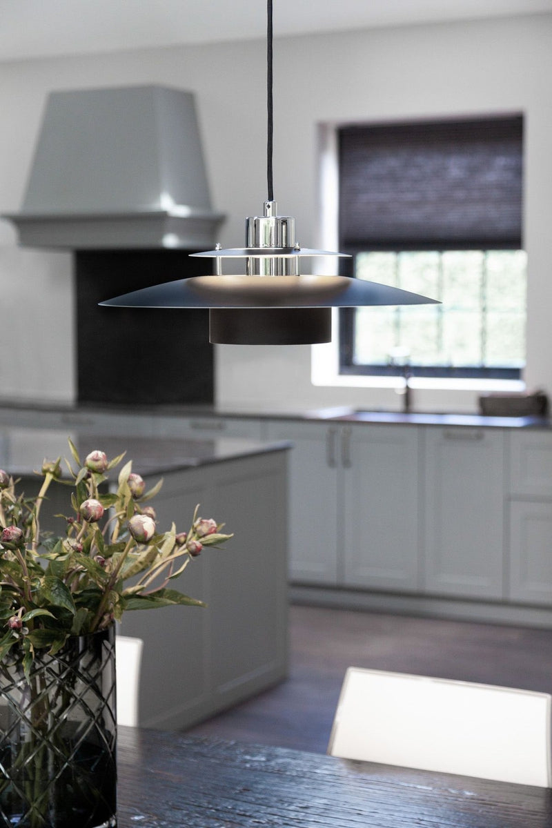 Sørup takpendel 40 - Svart/kobber-Takpendler-Halo Designs-5703638990242-Lightup.no