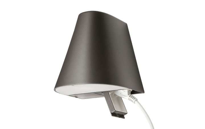 Spike grafitt 1100 LED m/stikkontakt-Utebelysning vegg opp og ned-Sg Armaturen As-Grafitt-3104343-Lightup.no