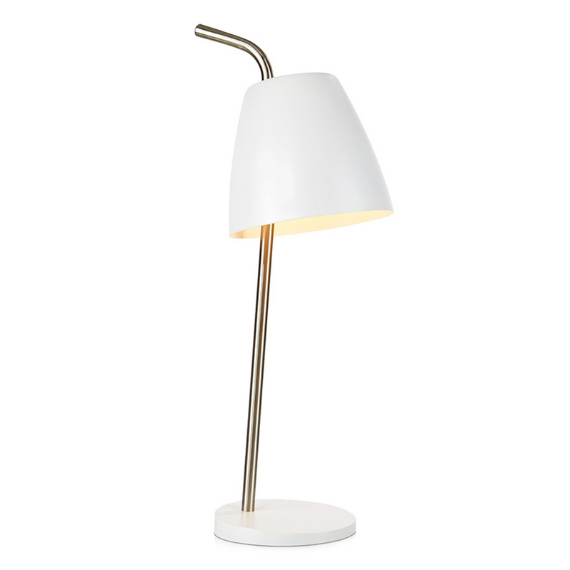 Spin bordlampe - Hvit-Bordlamper-Marksløjd-107729-Lightup.no
