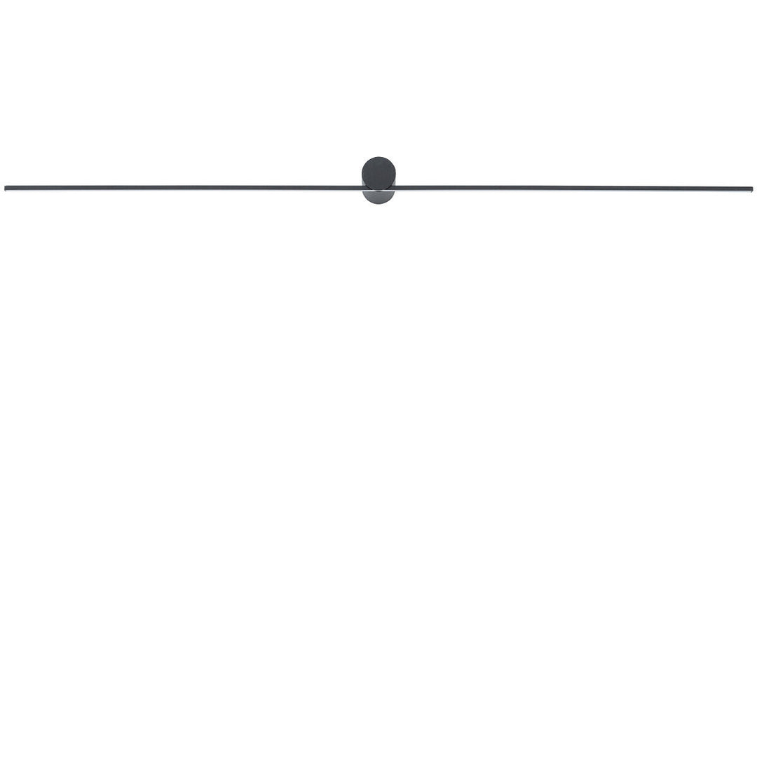 Spin vegglampe large 120 cm 17W 3000K-Vegglamper-Nowodvorski-Svart-N-10371-Lightup.no