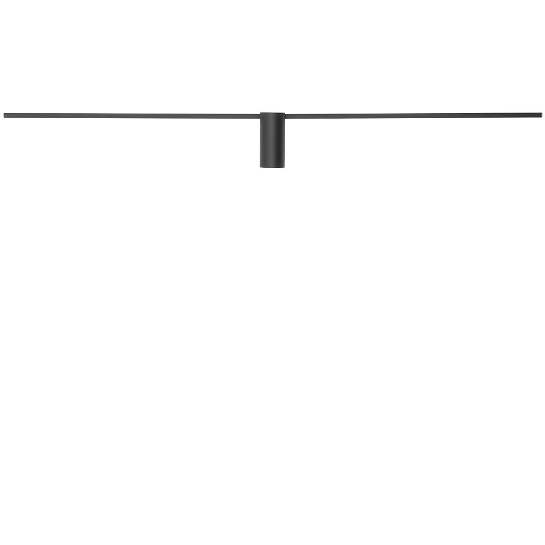 Spin vegglampe large 120 cm 17W 3000K-Vegglamper-Nowodvorski-Svart-N-10371-Lightup.no