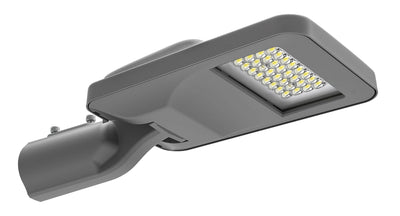 Stolpearmatur 25W 4000 Kelvin - Antrasitt grå-Utebelysning stolpe-NorDesign-570254020-Lightup.no