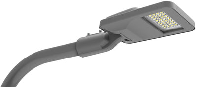 Stolpearmatur 50W 4000 Kelvin - Antrasitt grå-Utebelysning stolpe-NorDesign-570504020-Lightup.no