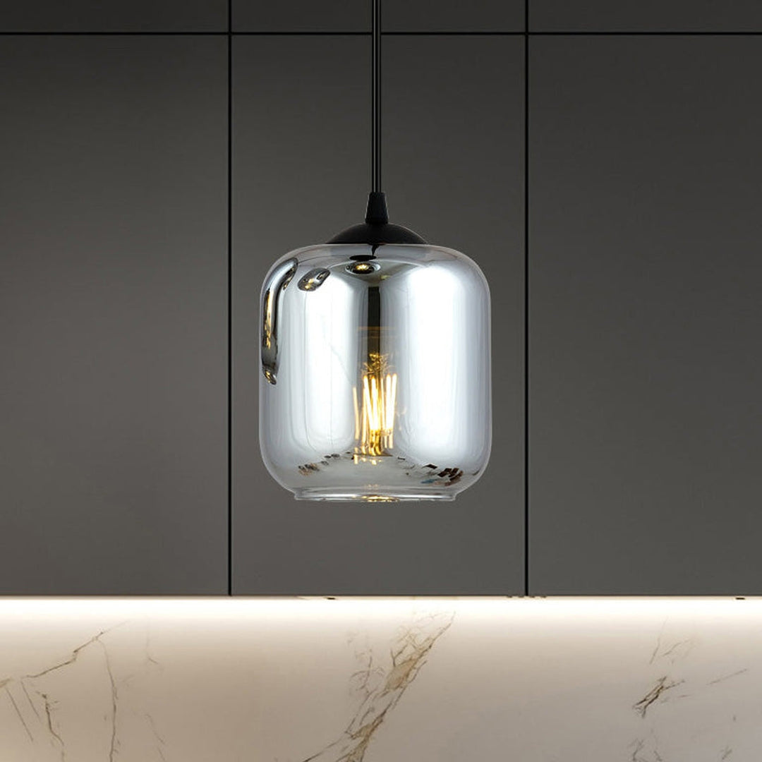 Storm takpendel 13 cm - Svart/Røykfarget-Takpendler-Emibig-Svart / Røyk-1176/1-Lightup.no