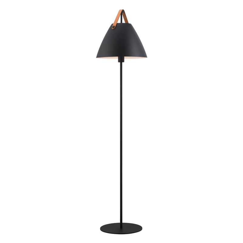 Strap gulvlampe - Svart-Gulvlamper-DFTP-46234003-Lightup.no