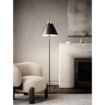 Strap gulvlampe - Svart-Gulvlamper-DFTP-46234003-Lightup.no