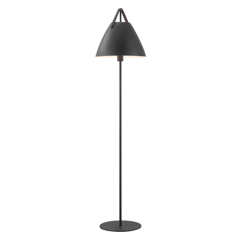 Strap gulvlampe - Svart-Gulvlamper-DFTP-46234003-Lightup.no