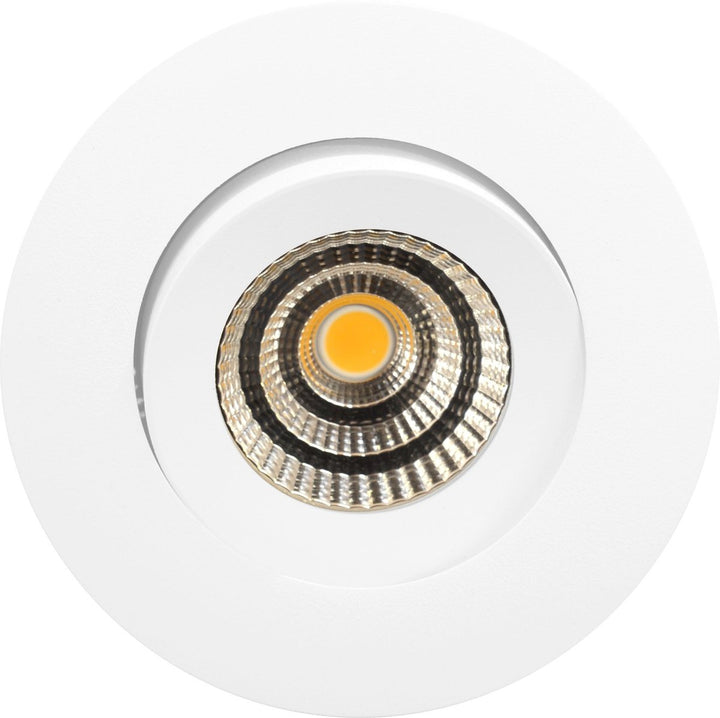 Stretto Isosafe lavtbyggende downlight 5W 2700K Dimbar - Hvit-Downlight lavtbyggende-NorDesign-Hvit-688180506-Lightup.no
