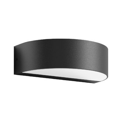Subra vegglampe opp/ned utendørs 2x4,5W IP54 - Mørk grå-Utebelysning vegg opp og ned-Norlux-2460-110-7-Lightup.no